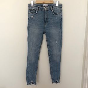 Zara TRF high waist Skinny Jeans